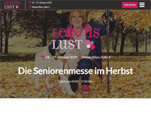 Tablet Screenshot of lebenslust-messe.at